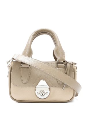 Sarah Chofakian Sarah turn-lock mini bag - Neutrals