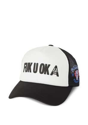 Palace Fukuoka trucker hat - White