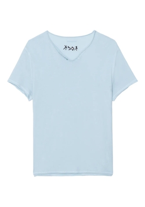 Zadig&Voltaire Monsatir Henley T-Shirt - Blue