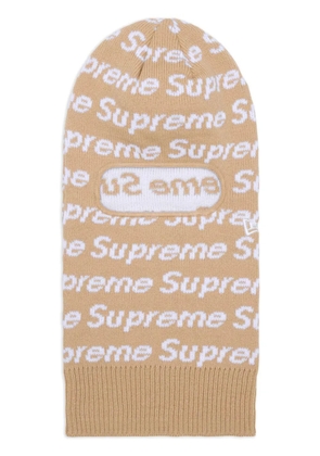Supreme New Era Repeat Balaclava 'FW 23' - Neutrals