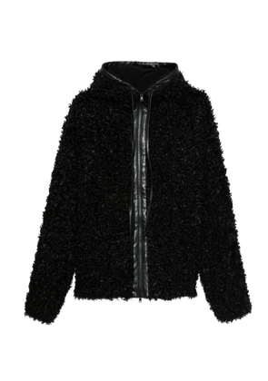 Norma Kamali faux fur coat - Black
