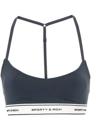 Sporty & Rich SR Bold Sports bralette top - Blue