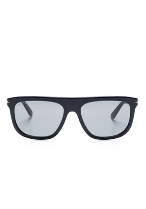 Gucci Eyewear oval-frame sunglasses - Blue
