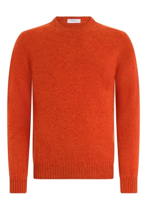 Boglioli crew-neck sweater - Orange