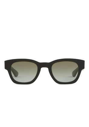 Alexander McQueen rectangle-frame sunglasses - Black