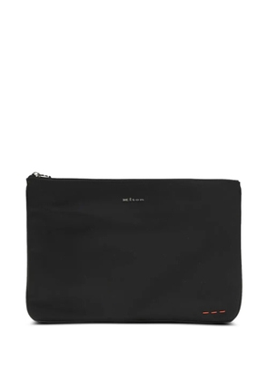 Kiton zip-fastening clutch bag - Black