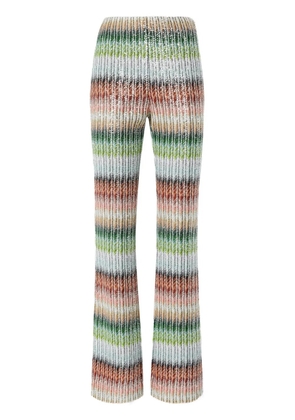 Missoni zigzag-pattern straight trousers - Multicolour