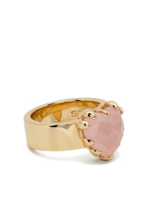 Stolen Girlfriends Club love claw ring - Gold
