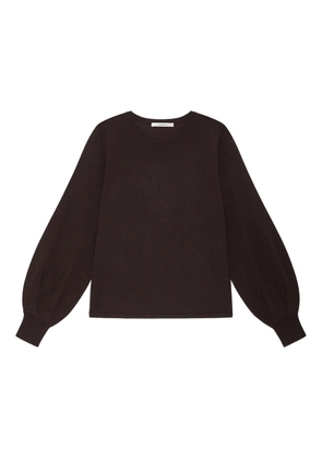 MALIPARMI balloon-sleeve sweater - Brown