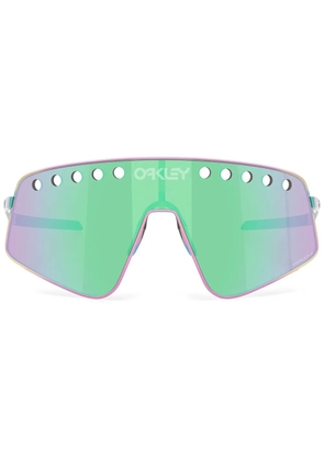 Oakley Sutro Ti Sweep shield-frame sunglasses - Blue