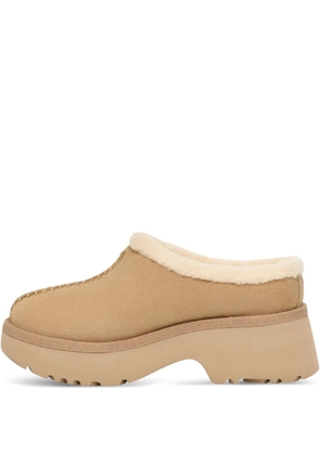 UGG New Heights fluffy-trim mules - Neutrals