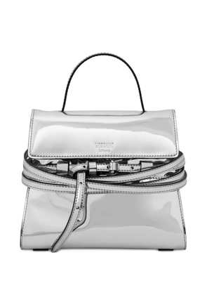 Moschino Tie Me tote bag - Silver