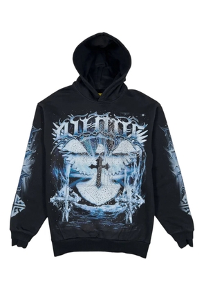 GUAPI Heavens Vault graphic hoodie - Black