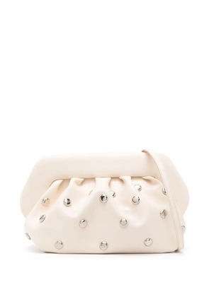 Themoirè Bios clutch bag - White