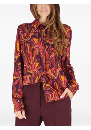 MALIPARMI floral shirt - Purple