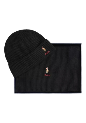 Polo Ralph Lauren Polo Pony wool accessory set - Black