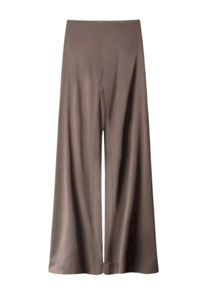 STAUD Stroll silk trousers - Brown