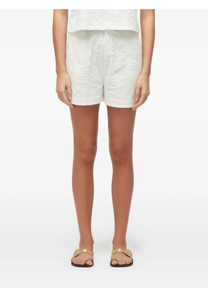 Osklen floral-jacquard shorts - White