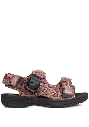 Clarks x Martine Rose Down sandals - Pink