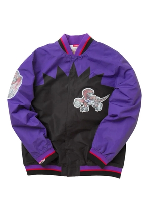 Mitchell & Ness x Toronto Raptors 75th Anniversary Warm Up appliqué jacket - Purple