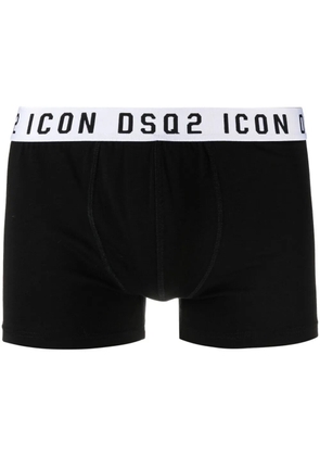 DSQUARED2 Icon logo-waistband boxer shorts - Black