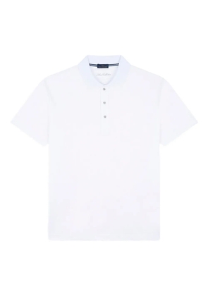 Paul & Shark shark fin embroidery polo shirt - White