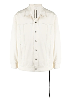 Rick Owens Jumbo worker jacket - Neutrals