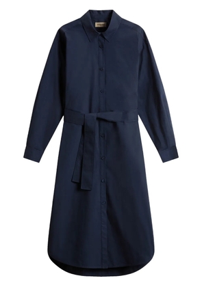 Woolrich belted shirt dress - Blue