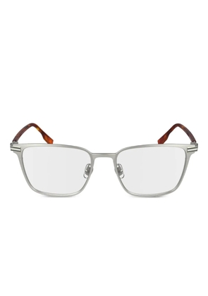 Lacoste L2301 metal rectangle glasses - Silver