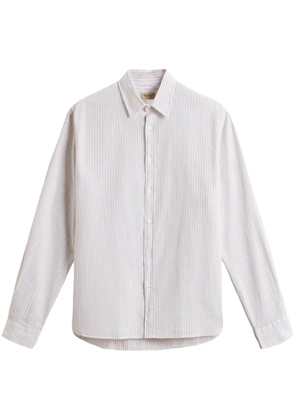 Woolrich striped button-up shirt - White