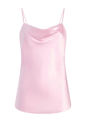 Cinq A Sept Marta Cami cowl neck top - Pink