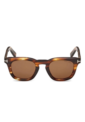 TOM FORD Eyewear square-frame sunglasses - Brown