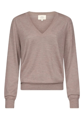 LouLou de Saison Julio V-neck cashmere sweater - Brown