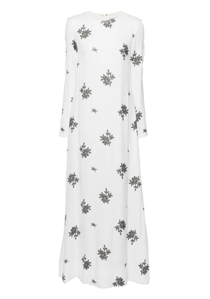Macgraw Poetry gown - White