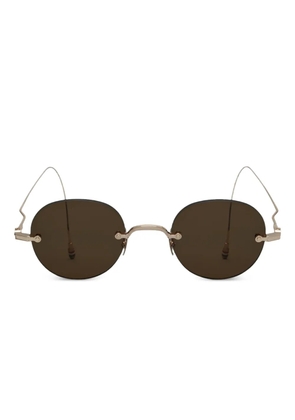 Thom Browne Eyewear round-frame sunglasses - Gold