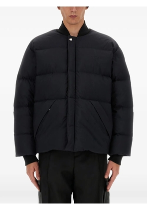 Off-White logo-motif padded jacket - Black