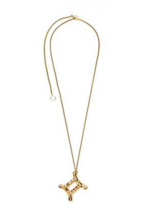 Jil Sander zodiac-sign pendant necklace - Gold