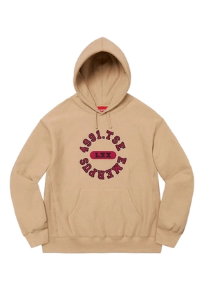 Supreme printed hoodie - Neutrals