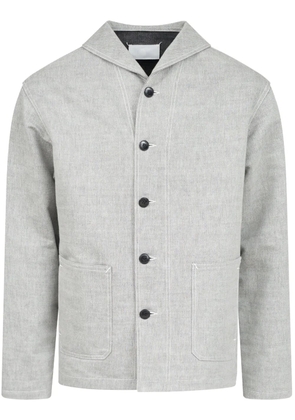 Maison Margiela button-down cotton jacket - Neutrals