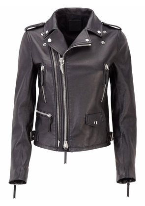 Giuseppe Zanotti Denzel leather biker jacket - Black