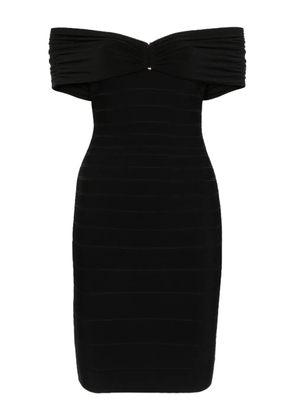 Hervé Léger Celine mini dress - Black