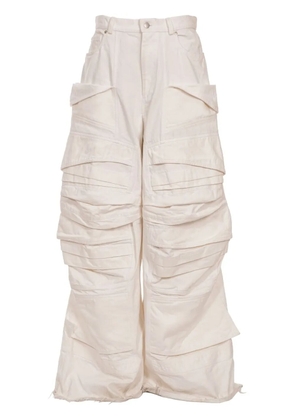 Natasha Zinko NZ Space wide-leg jeans - White