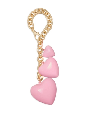 Roxanne Assoulin The Puffy Tripple Heart bag accessory - Gold