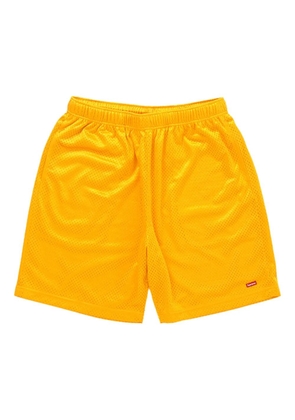 Supreme mesh shorts - Yellow
