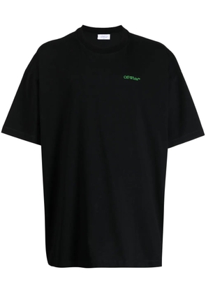 Off-White Moon Tab cotton T-shirt - Black