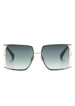 Max Mara Eyewear oversize-frame sunglasses - Green