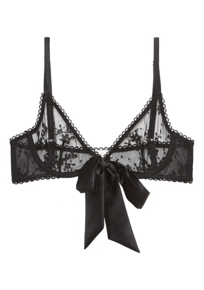 Fleur Du Mal Untie Me demi bra - Black