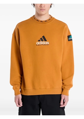 adidas EQT logo-detail crew-neck sweatshirt - Orange