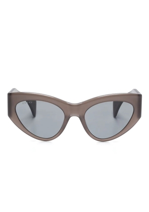 Gucci Eyewear cat-eye sunglasses - Grey