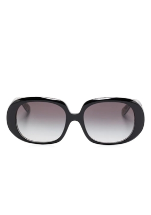 Dolce & Gabbana Eyewear oversize-frame sunglasses - Black